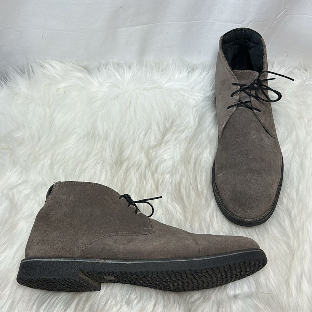 Alfani Lancer Taupe Nubuck Boots Sz 13